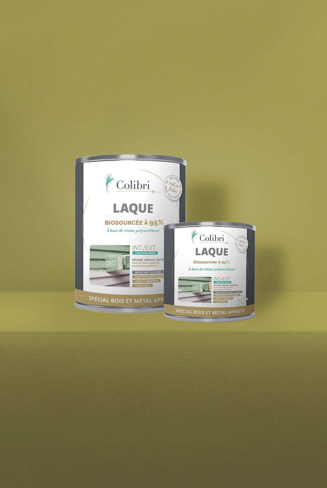 Aglandau - Laque biosourcée bois et métal - Image 2