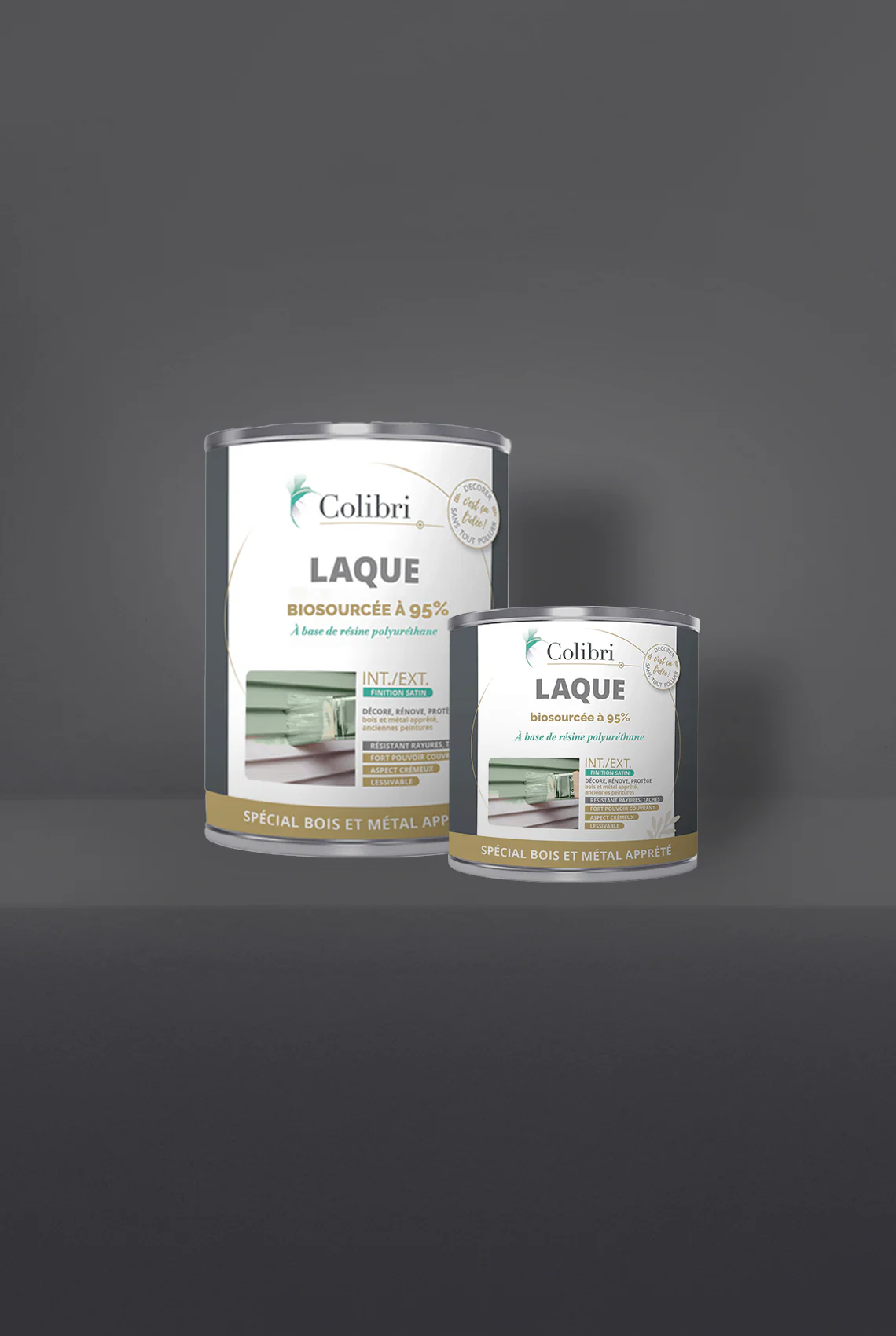 Basalte - Laque biosourcée bois et métal - Image 2