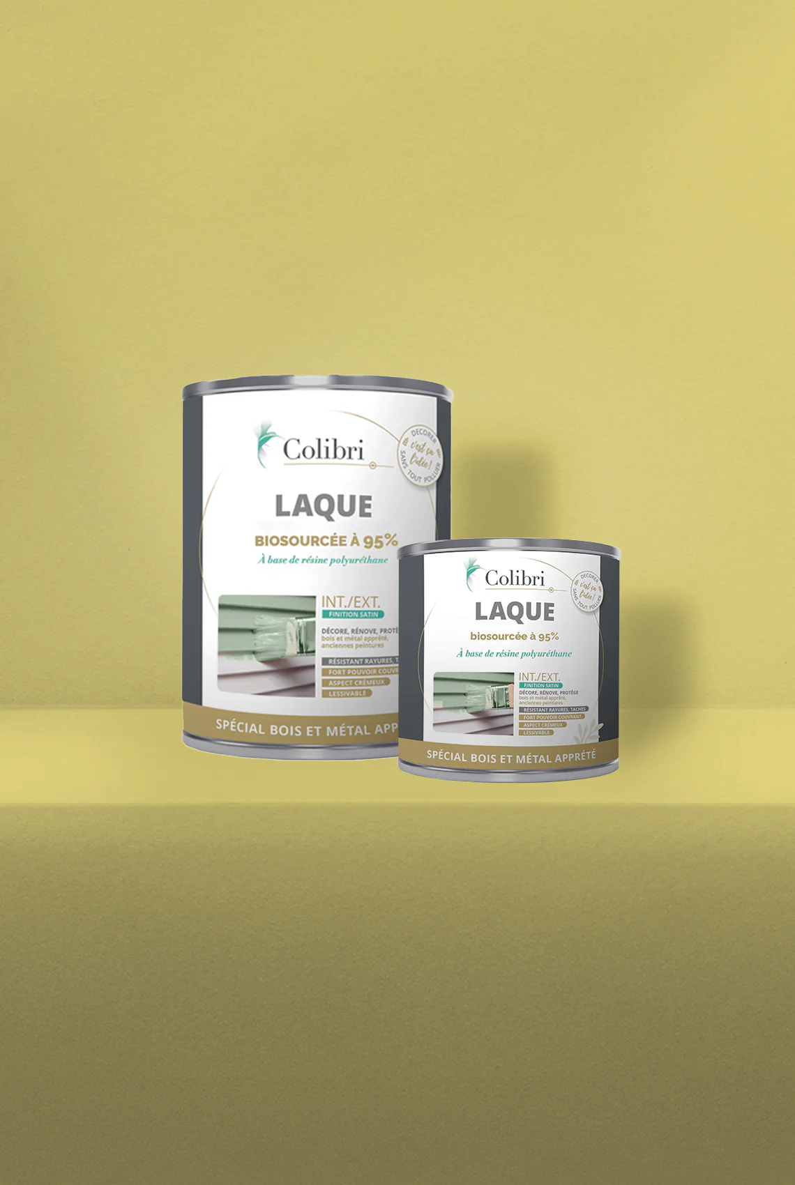 Bogue - Laque biosourcée bois et métal - Image 2
