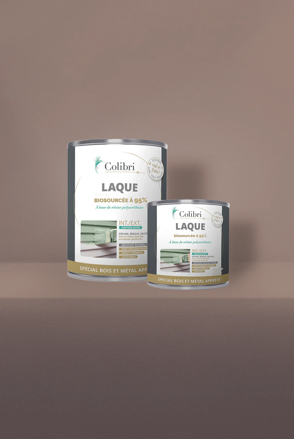 Canotier - Laque biosourcée bois et métal - Image 2