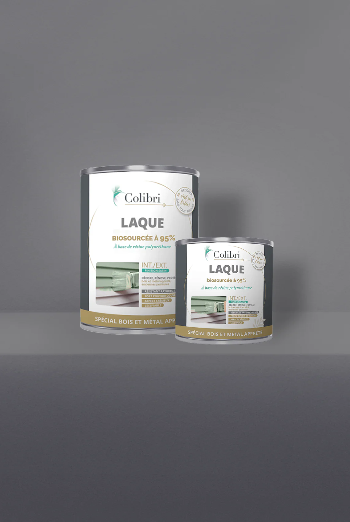 Chromium - Laque biosourcée bois et métal - Image 2