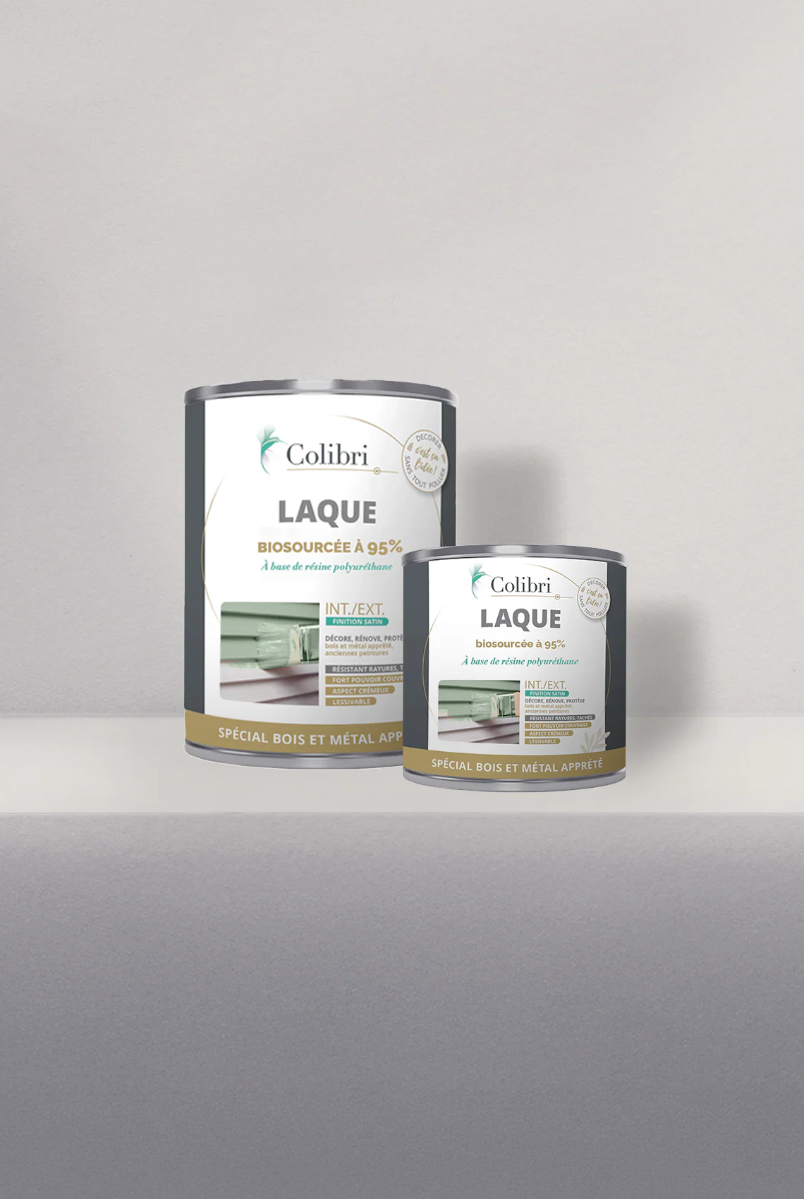 Drap - Laque biosourcée bois et métal - Image 2