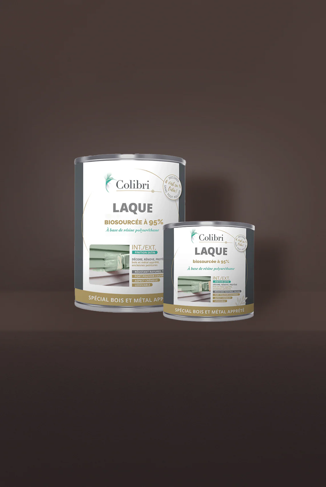 Fève - Laque biosourcée bois et métal - Image 2