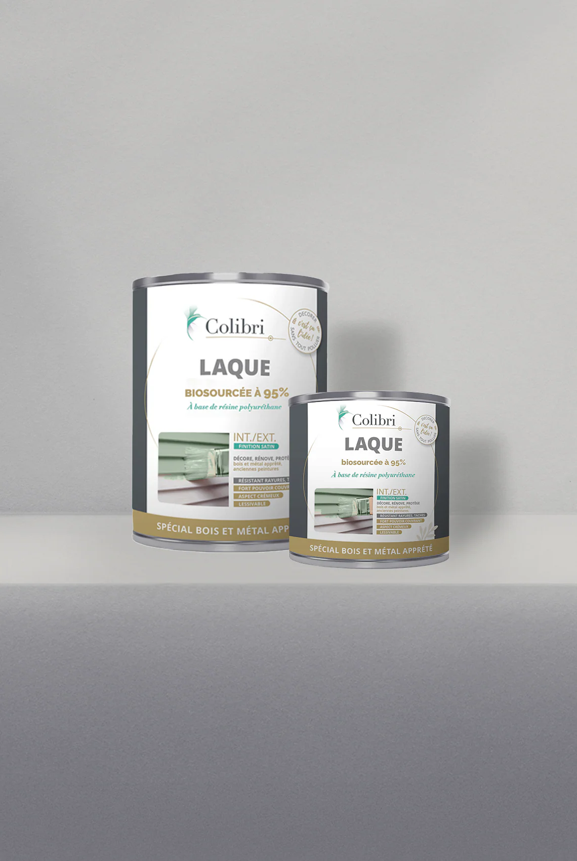 Galet - Laque biosourcée bois et métal - Image 2