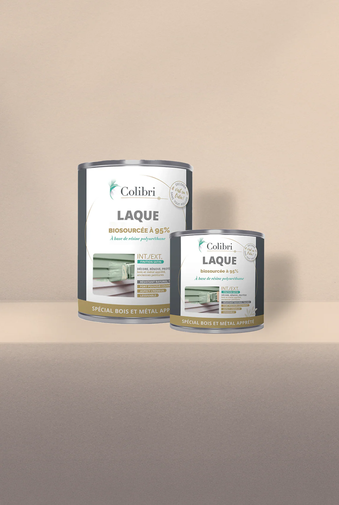 Gloine - Laque biosourcée bois et métal - Image 2