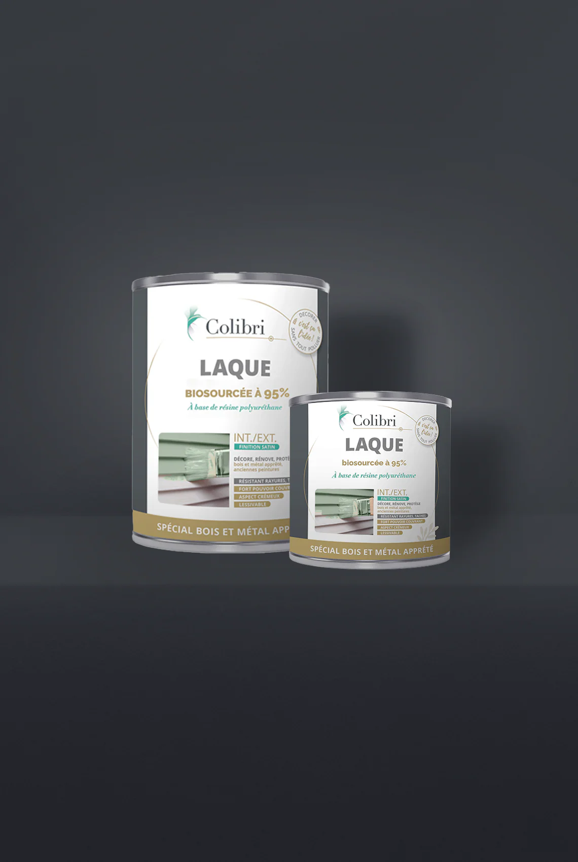 Laggua - Laque biosourcée bois et métal - Image 2