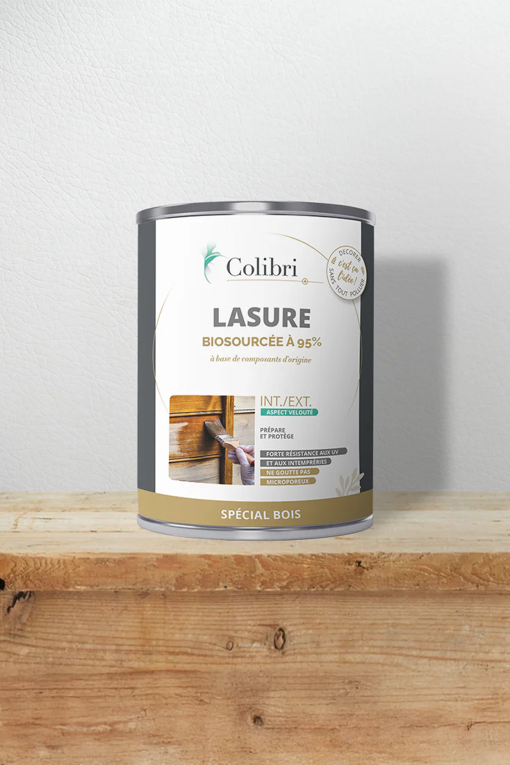 Lasure biosourcée