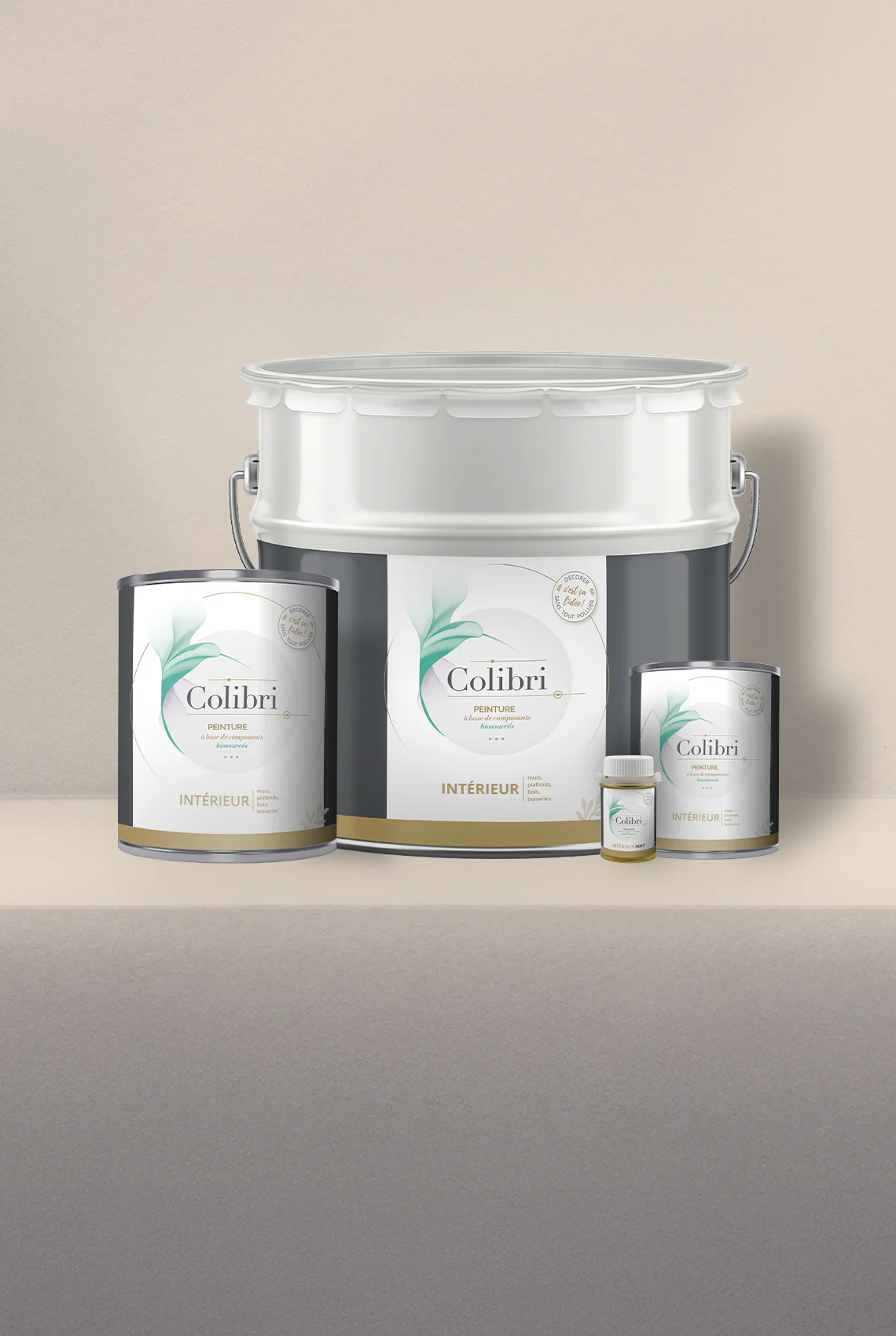 Minéral - Peinture biosourcée murs et plafonds - Image 2