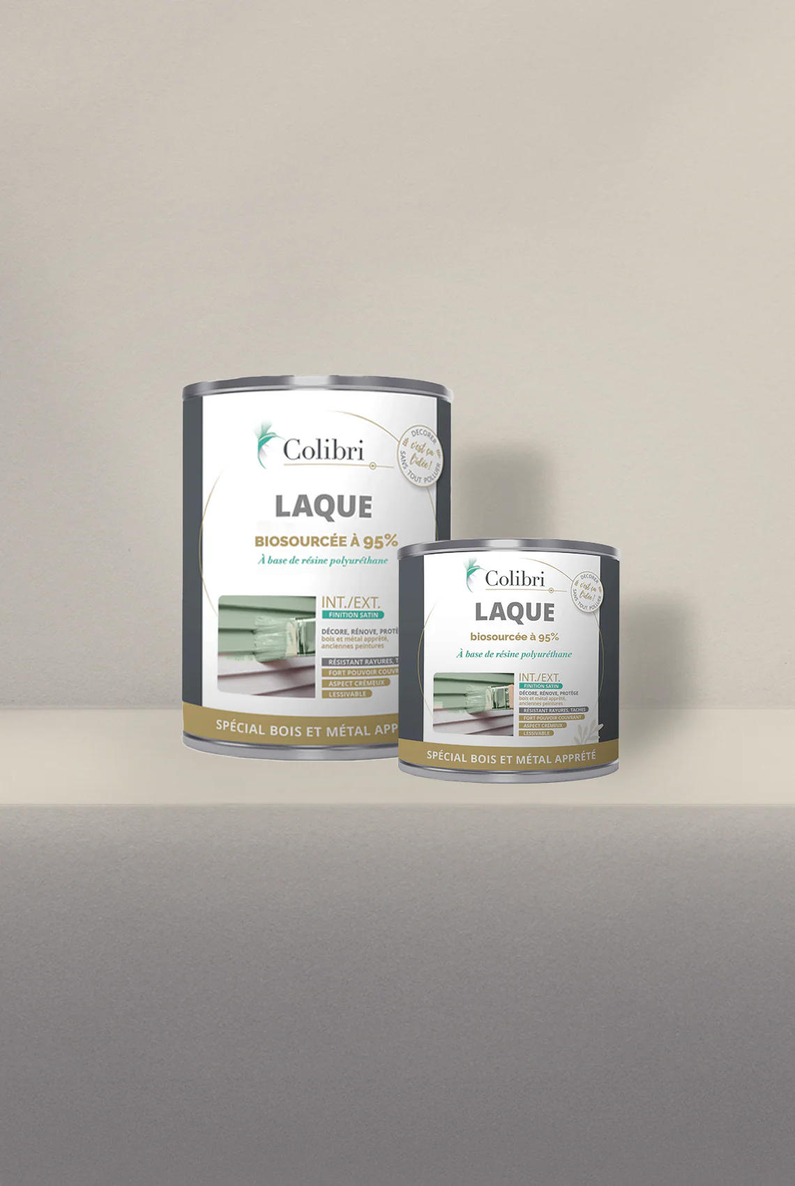Nacre - Laque biosourcée bois et métal - Image 2