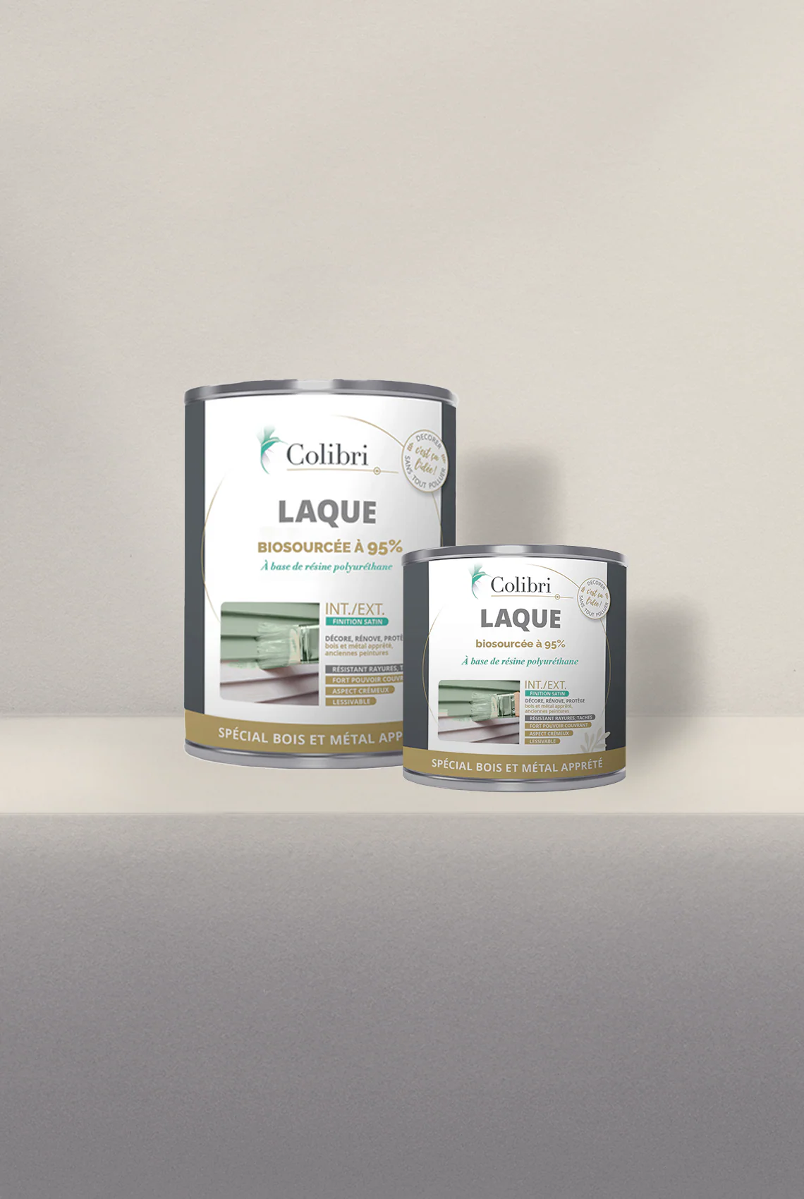 Opaline - Laque biosourcée bois et métal - Image 2