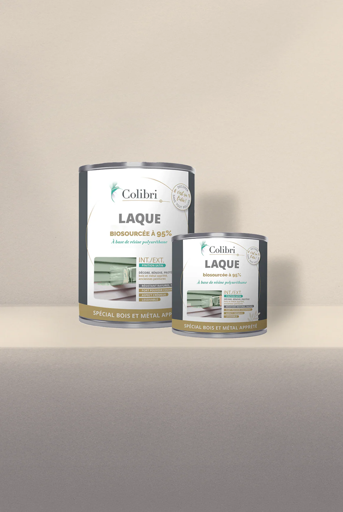 Orafu - Laque biosourcée bois et métal - Image 2