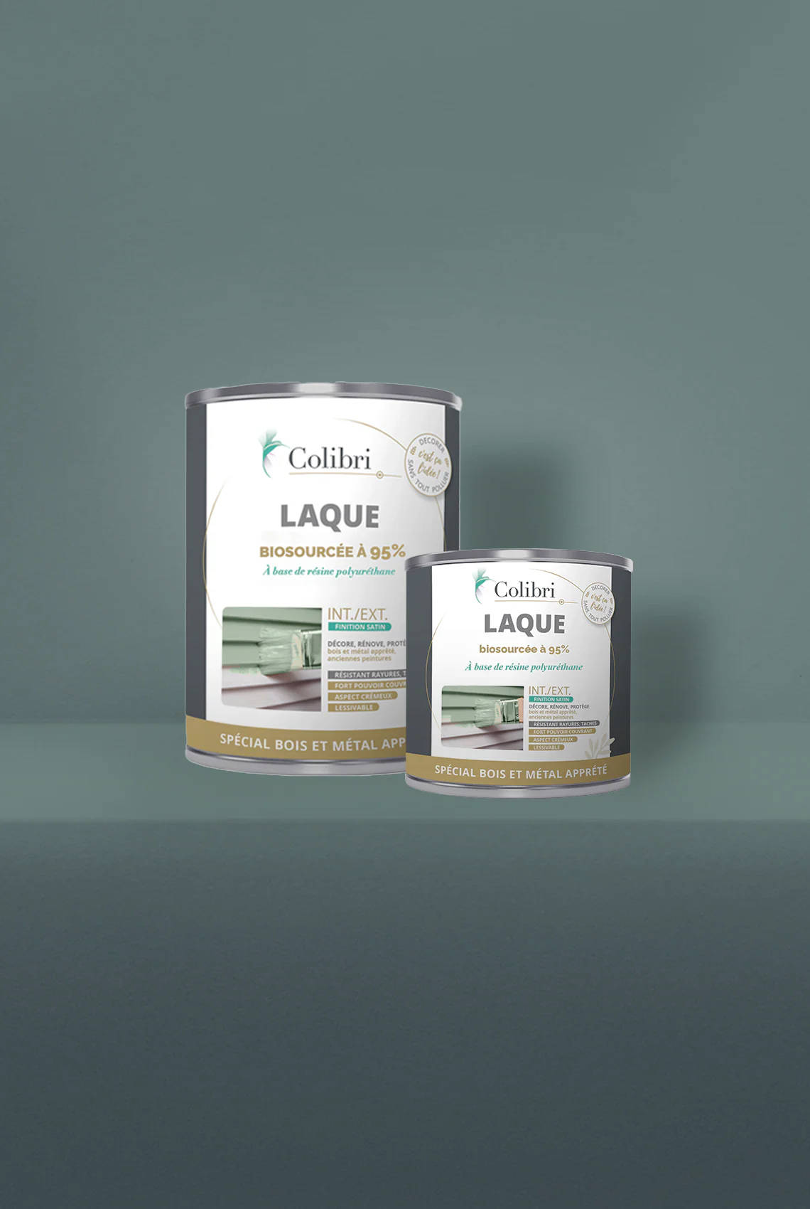 Saulaie - Laque biosourcée bois et métal - Image 2