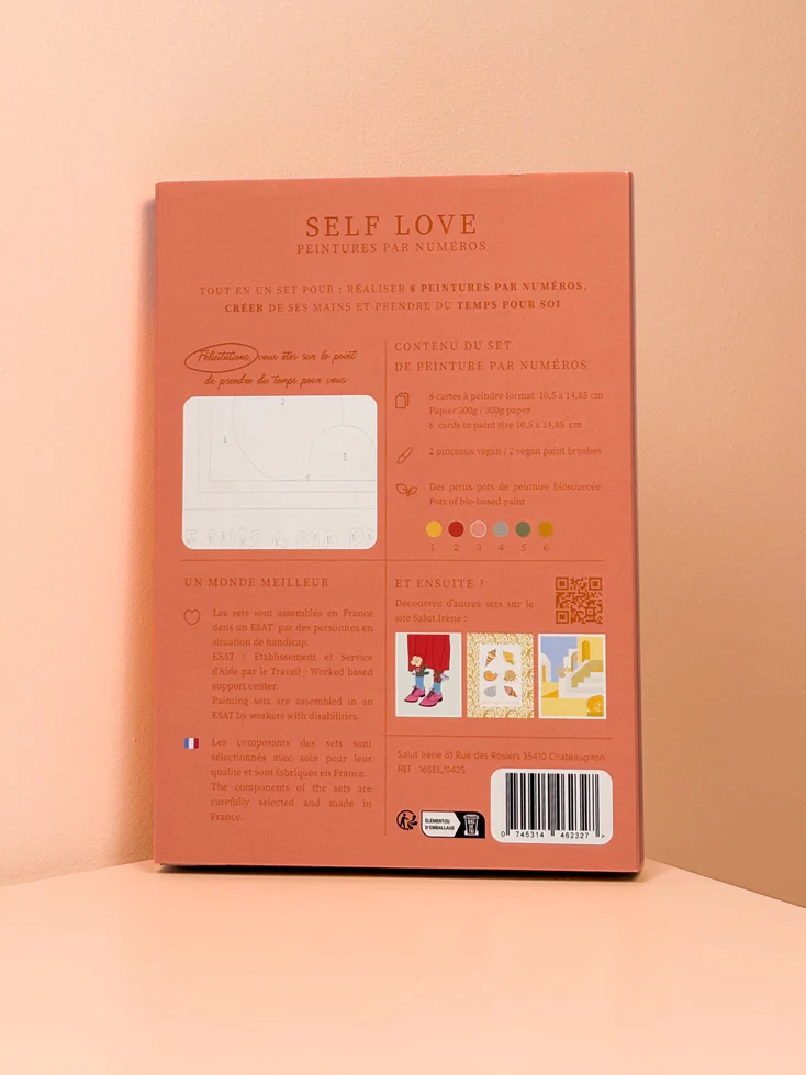 Self love - Coffret peinture au numéro Salut Irène - Image 3