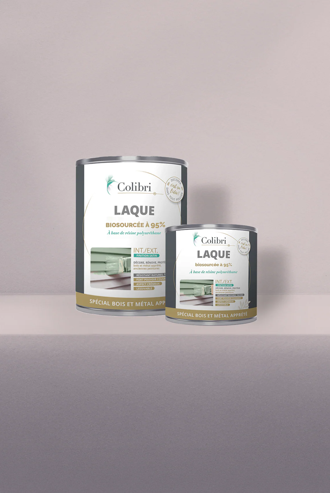 Soierie - Laque biosourcée bois et métal - Image 2