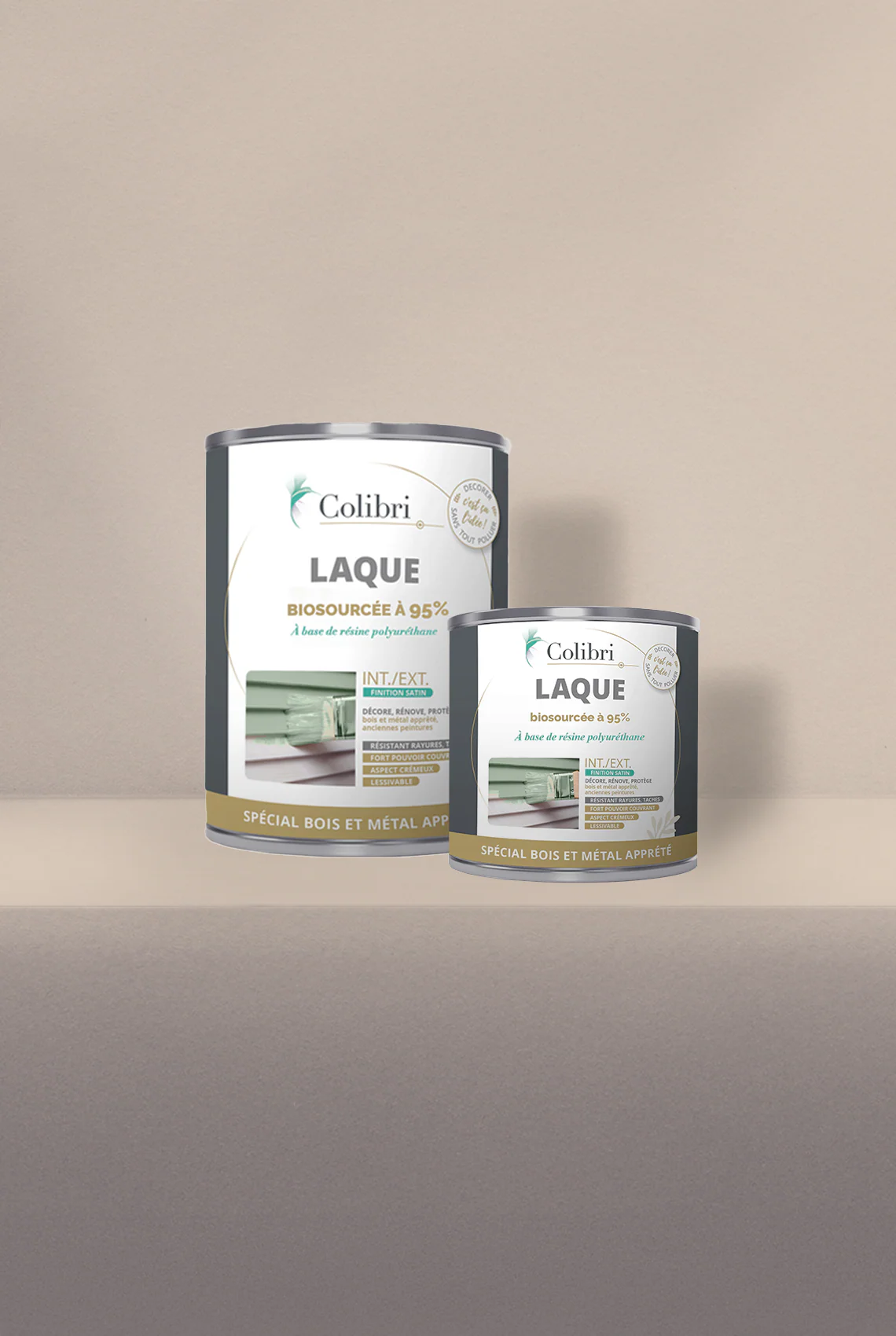 Soor - Laque biosourcée bois et métal - Image 2