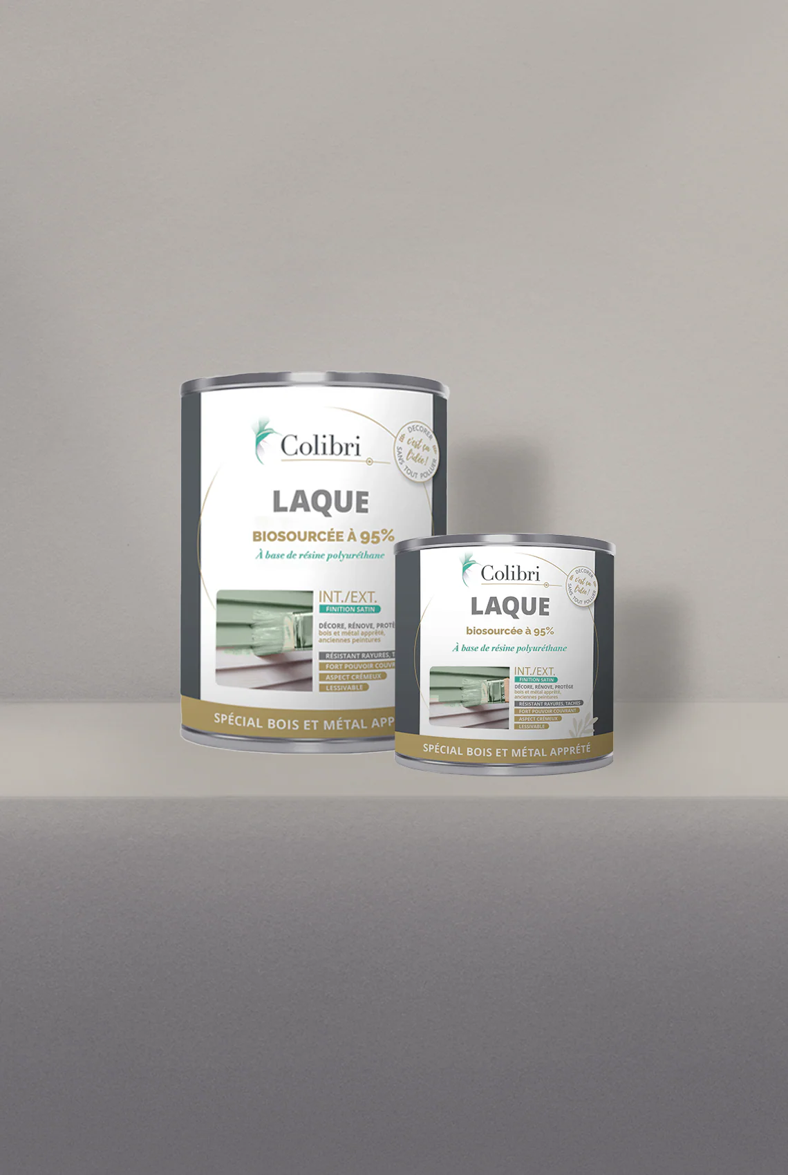 Stéatite - Laque biosourcée bois et métal - Image 2